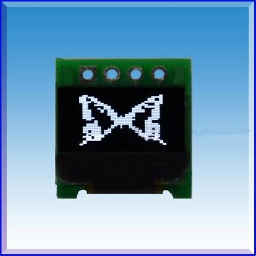 0.49 inch 4P COG white OLED Module SSD1306 Drive IC 64*32 I2C Interface 3V