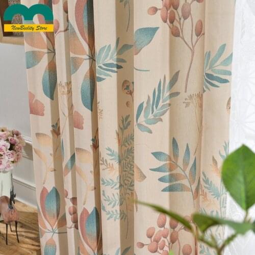 2021 Modern Printed Curtains for Living Room Dining Room Bedroom Simple Window Drapes Cortinas De Dormitorio