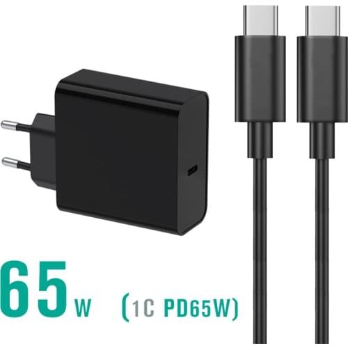 65W 45W USB C PD Power Adapter Type C Fast Laptop Charger for Macbook Pro 13 Xiaomi Air HP Asus for Huawei Matebook Notebook