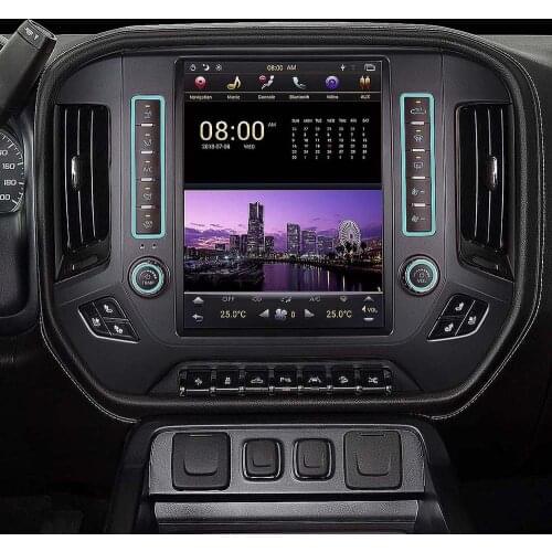 Aotsr 12.1" IPS Android 7.1 Car No DVD Player GPS Navigation For Chevrolet Silverado and GMC Sierra stereo unit multimedia WiFi