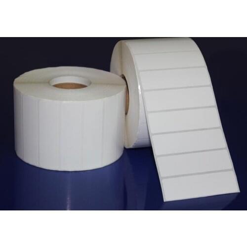 White Self Adhesive Thermal transfer printersl Label Sticker Paper Supermarket Price tags Blank Label Direct Print Stickers