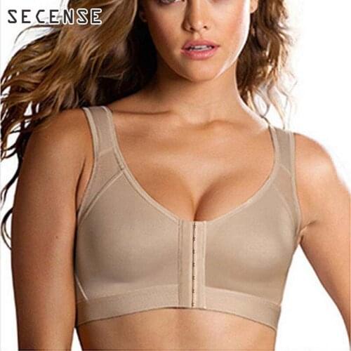 Posture Corrector Lift Up Bra Women Shockproof Sports Support Fitness Bras Breathable Underwear Cross Back Corset Vest Bra