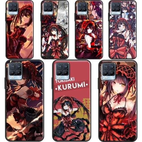 Kurumi Tokisaki Date A Live Cover For OPPO Realme 8 6 7 Pro Q3 C3 C11 C15 GT Case For OnePlus 8 Pro 9 Pro 8T Nord 9R