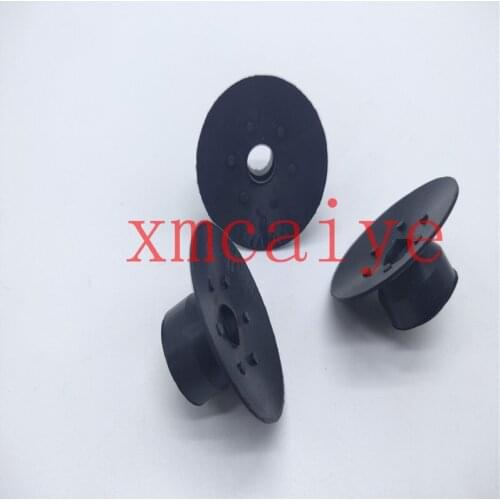 100 Pieces Black Rubber sucker cup size 35x16x8mm