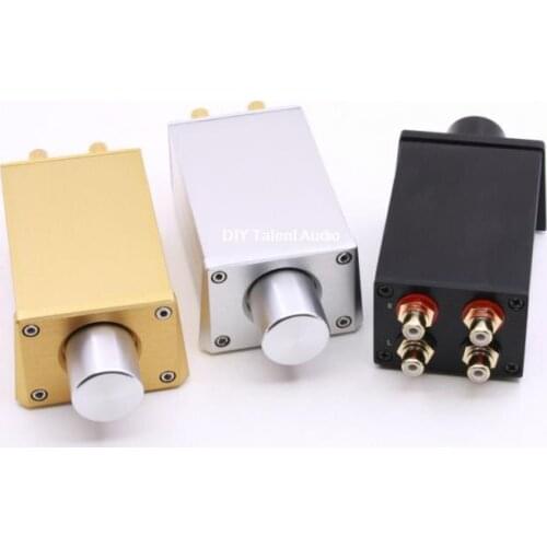 FV3 Volume Controller Hi-Fi Passive Preamplifier Pre-Amp Black/Silver/Gold for choose