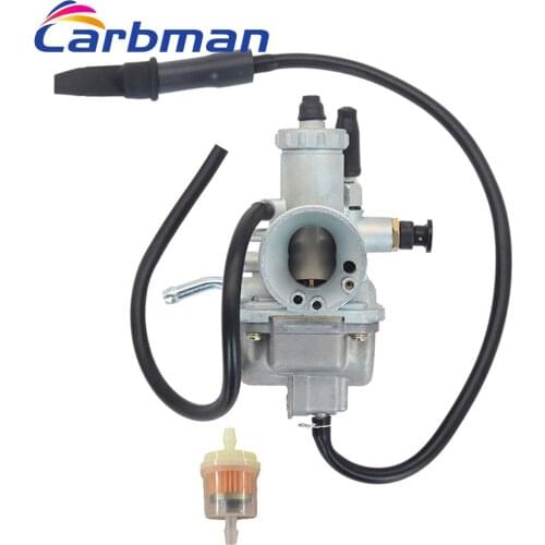 Carbman Carburetor for Suzuki ATV 1985 1986 QUADRUNNER LT230GE 1986 1987 LTF230 Carb 13200-18B10 13200-18A10