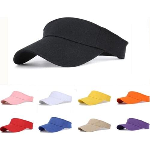 Tennis Caps Men Women Adjustable Sport Headband Classic Sun Sports Visor Hat Running Caps Tennis Beach Hat Outdoor Sports Hat