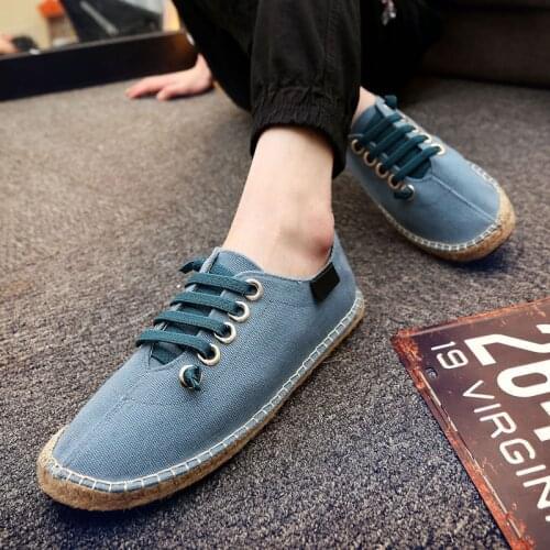 Zapatos Informales De Hombre Mens Casual Shoes Slip On Canvas For Men Male Shoe Leisure Sapato Causal Sport Spring Leather