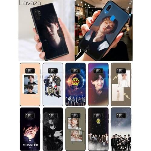 Lavaza EXO baekhyun Soft Silicone Case for Samsung S6 S7 Edge S8 S9 S10 Note 8 9 10 Plus