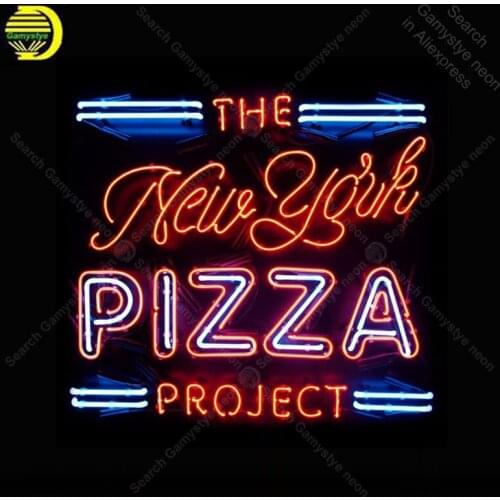 Neon Sign for New York Pizza project neon Light Sign Hotel Store Display Bar Club Sign glass Tubes Neon lights Advertise Lamps