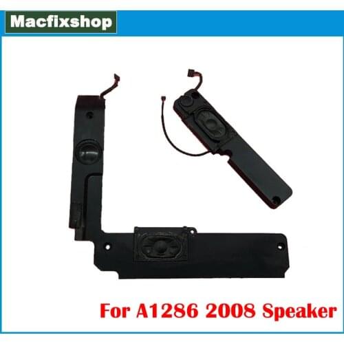 Original A1286 Left with Right Speaker Set 2008 Year For Macbook Pro 15'' A1286 Internal Speaker MB470 MB471 922-8700 922-8701