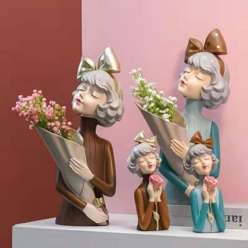 Excellent Sculpture Resin Statue Figurine Home Decorations Accessories Gift For Living Room Bedroom To Give You A better Life