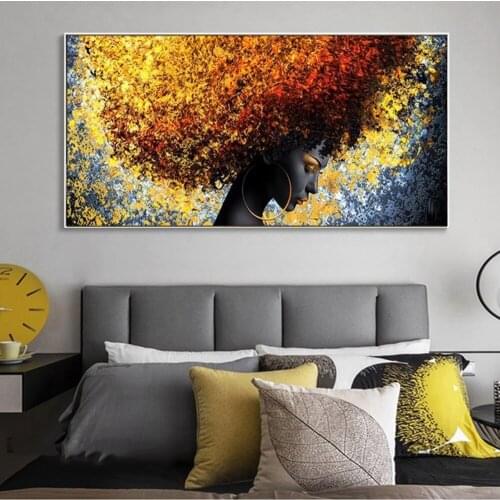 Full Square Round Diamond Embroidery Queen Africa Woman Diy 5D Diamond Painting Sale Mosaic Diamond Portrait Amazing ArtsZP-3265