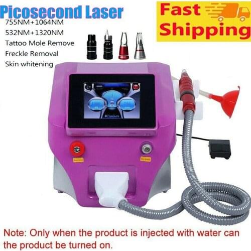 Professional Laser Picosecond / Laser Pico Laser Tattoo Removal Mole Removal Machine With Red Beam Aiming for Beauty Salon