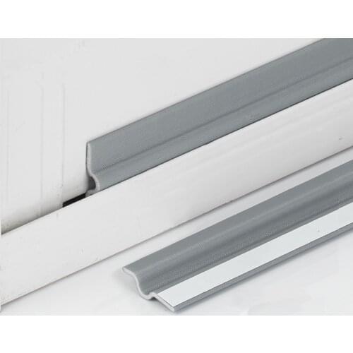 2M Self Adhesive window gap sealing strip Windproof soundproof foam Sliding door bottom seal tape guard Sealer Dust Stopper