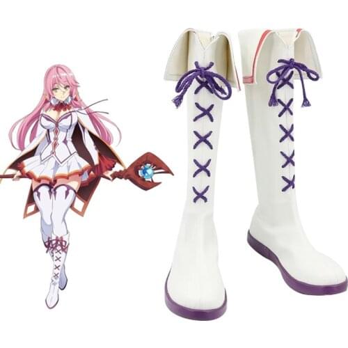 Redo Of Healer Kaifuku Jutsushi No Yarinaoshi Flare Arlgrande Jiora Anime Cosplay Shoes Boots Halloween Party Props Custom-made