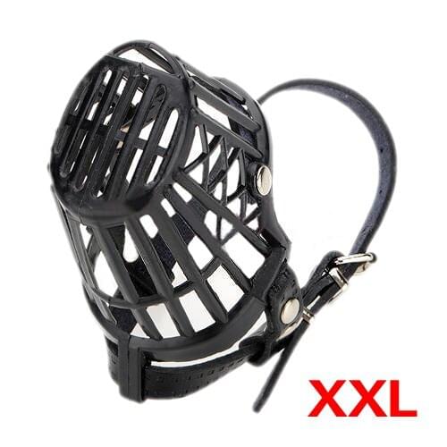 Dog Pet Puppy Muzzle Basket Cage xxL