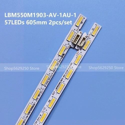 LED Backlight Strip For WTV55K1S 55K1X 55K1S 55K1J LBM550M1903-AV-1AU-1 Screen TPT550U2-EQYSH