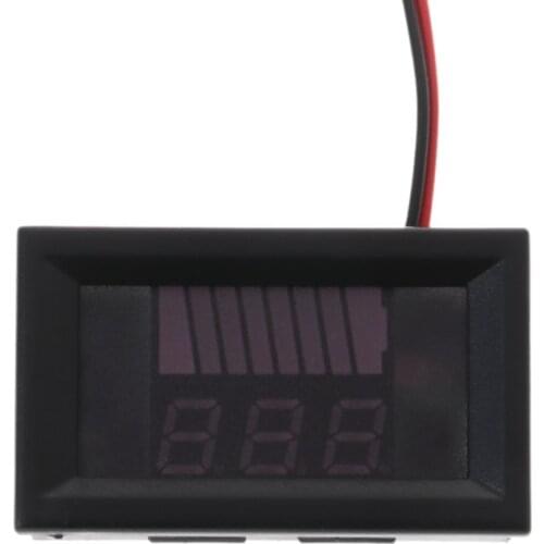 DC 12V-72V Lead-acid Digital Battery Capacity Indicator Charge Tester Voltmeter
