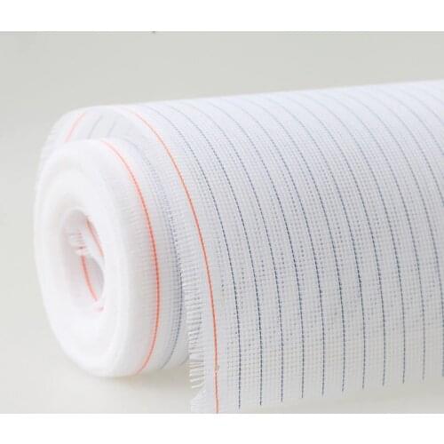 TOP 50x33cm 14CT disposable cross stitch fabric canvas cloth pumping waste canvas DIY handmade embroidery