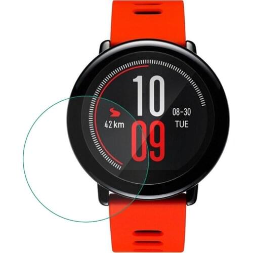 Ultra Clear Tempered Glass Protective Film Guard For Xiaomi Huami Amazfit PACE Sports Smart Watch Display Screen Protector Cover