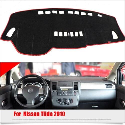 Interior Dashboard Carpet Photophobism Protective Pad Mat For Nissan Qashqai 2010