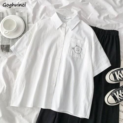 Women Sets Single Breasted Printed Tops Elastic Waist Pleated Calf-length Skirts Simple Leisure Students Girls Fashion All-match