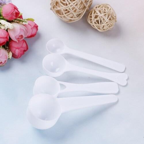 10PCS 1/3/5/10g Milk Powder Scoop Measuring Spoons Coffee Protein Kitchen Plastic