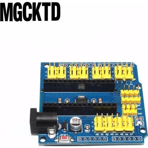 10pcs/lot UNO Shield Nano Shield for NANO 3.0 and UNO R3 shield duemilanove Expansion board