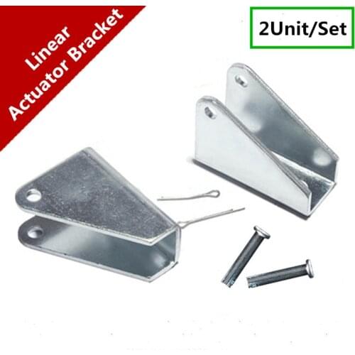 2Units/Set Electric Push Rod Triangle Bracket Motor Heavy Linear Actuator Bracket DC Motor Portable Mounting Bracket