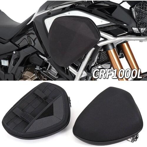 2019 2018 2017 CRF 1000 L Frame Crash Bar Bags Tool Placement Travel Bag FOR HONDA CRF1000L AFRICA TWIN ADVENTURE SPORTS/ DCT