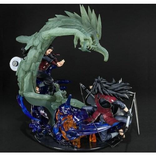 Anime Shippuden Susanoo Uchiha Madara Wood Dragon Senju Hashirama PVC Action Figure Collectible Model Toys For Doll Gift