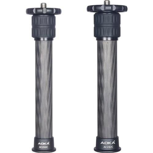 Aoka Mid-Axis AC252C AC282C For Tripod Camera Stands Carbon Fiber External Mid-Axis International Standard Screws Free Shipping