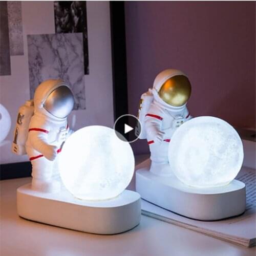 Astronaut lamp astronaut light Astronaut Desk Lamp USB Night Light Light astronaut table lamp astronaut