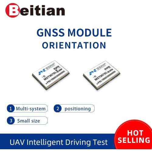 BEITIAN Multi-band high precision centimeter level RTK GNSS module Base Module + Rover Module MXT907BL