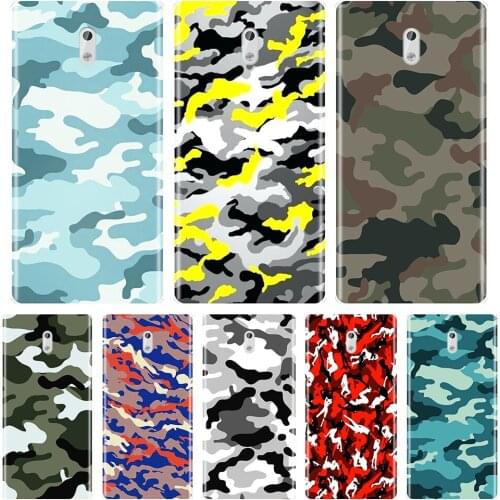 Case For Nokia 8 6 5 3 2 1 Soft Silicone Camouflage Military Camo Back Cover For Nokia X6 7 Plus Phone Case