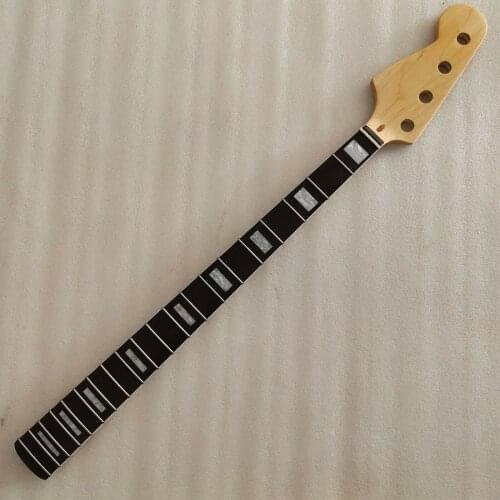 Reverse head Maple 20 Fret J Bass Guitar Neck 4 string bass neck rosewood fingerboard gloss