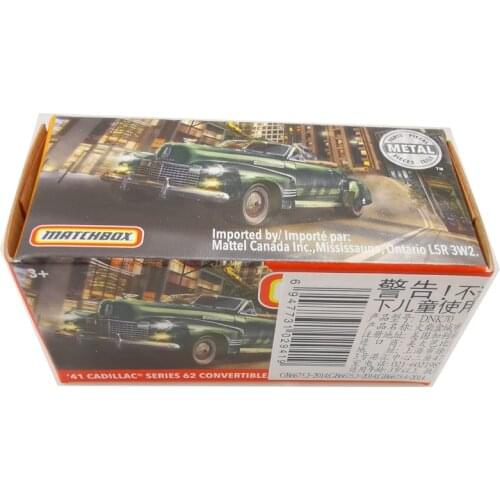 2020 Matchbox Cars 1:64 Car 41 CADILLAC SERIES 62 CONVERTIBLE Metal Diecast Alloy Model Car Toy Vehicles