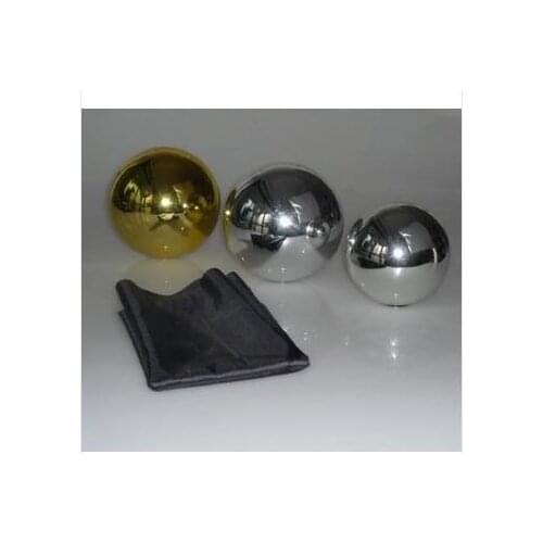 Zombie Ball With Foulard (12cm,Silver) - Magic Trick,Stage,Close up,Magic Tricks,Gimmick,Props,Fun,Magia Toys Classic Joke