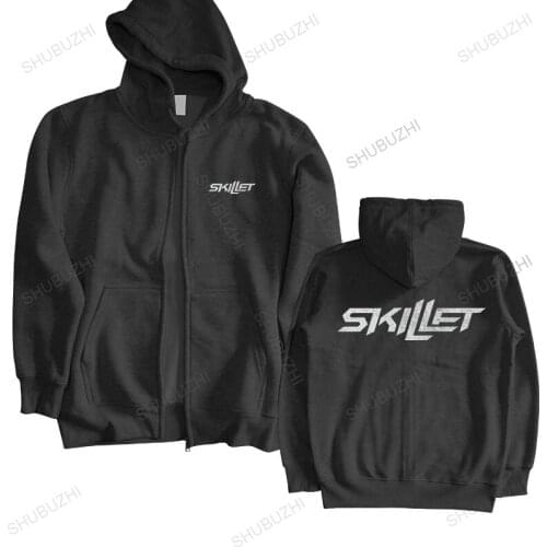 New arrived men autumn black hoody Skillet Band Logo Comatose Awake mens shubuzhi hoodies homme cotton sweatshirt fashion tops