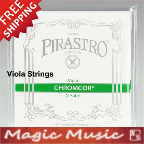 Free shipping! Pirastro CHROMCOR Viola Strings, Made in Germany, Full Set Including A D G C Strings