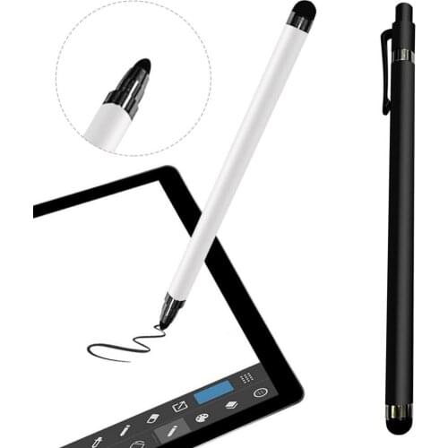 Potable Tablet Pen Double Tips Sensitive Fiber Tip Touch Screen Stylus Pen iPad Phone Tablet Accessories