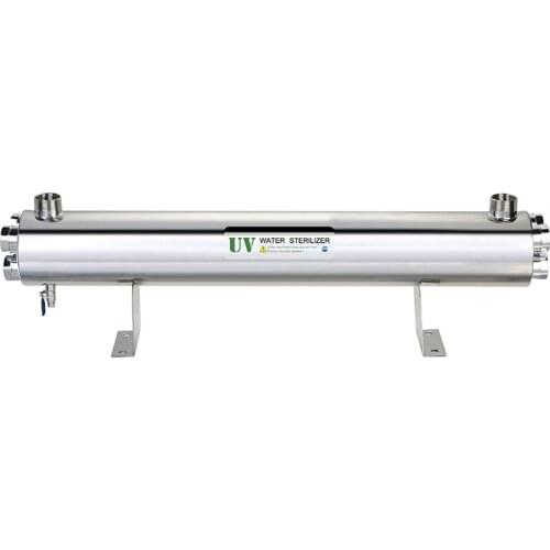 165W 36 GPM Ultraviolet stainless steel commercial water purification system UV filter for fish pond