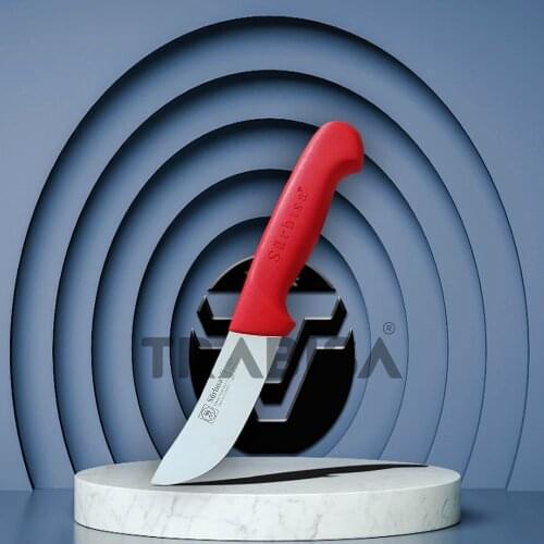 Surbisa 61116 High Quality Stainless Steel Animal Skin Peeling Leather Paring Butcher Bone Stripping Meat Knife Made of Turkey