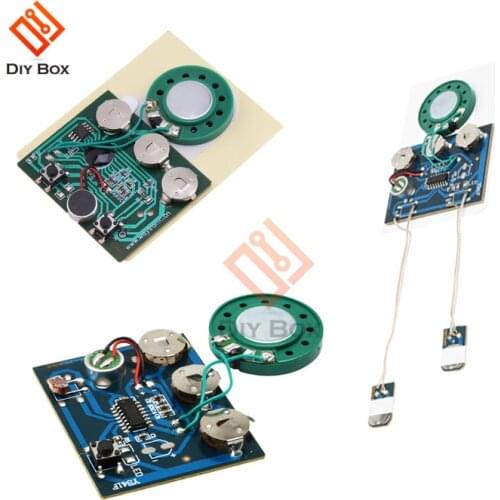 30S Sound Voice Music Recorder Board Photosensitive Sensitive Key Control Programmable Chip Audio Module for Greeting Card DIY