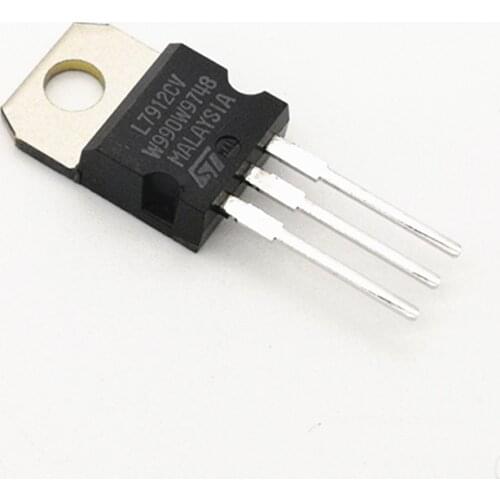 10pcs L7912CV Voltage Regulator 7912 12V 1.5A TO-220