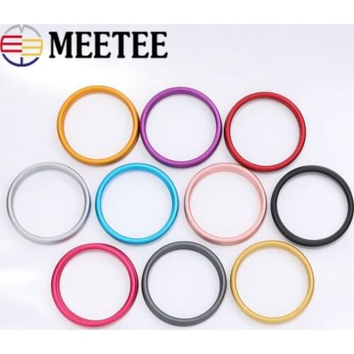 2/4pcs 3 Inches 7.5cm Baby Carriers Aluminium Rings Buckles for Baby Slings Carrier Clasp Bags Sewing Accessories