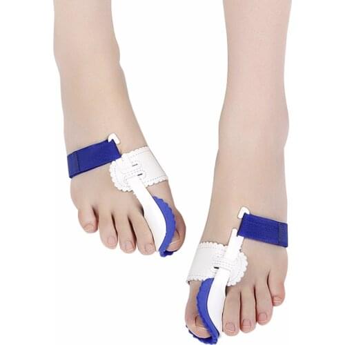 2 pcs/lot Big Toe Separator Corrector Straightener Bunion Splint Toe Straightener Foot Pain Relief Hallux Valgus Feet Care