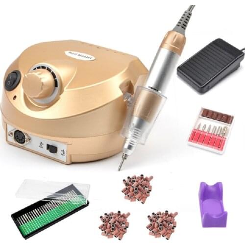 35000RPM Electric Nail Drill Machine Professional Manicure Machine Pedicure Kit Mill Cutter Sets For Manicure Nail Art Tool