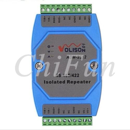 ADM-2512 Photoelectric isolation RS485 repeater RS485 / 422 amplifier RS422 to 485 isolator industrial grade